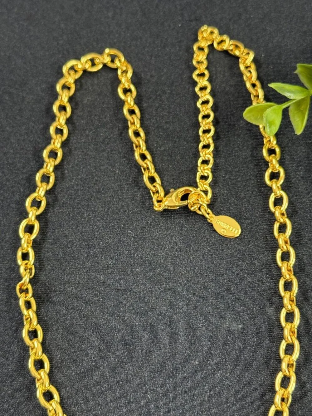 Sorrelli Chunky Rolo Link Chain Necklace‎